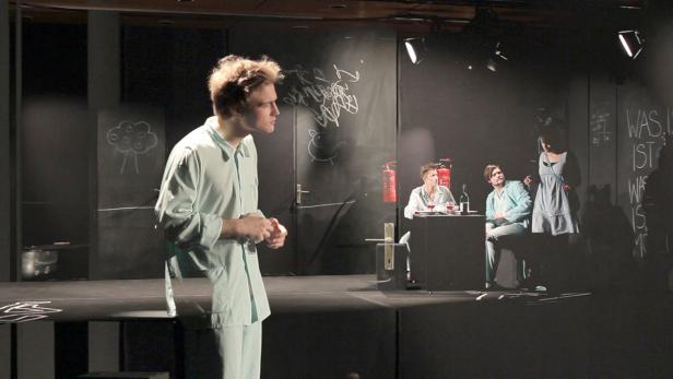 JugendTheaterTreffen der Jungen Burg, Die Physiker - oder wer macht die Welt nach Friedrich Dürrenmatt, Theater an der HTL Vilalch