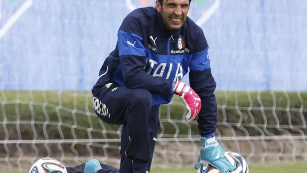 Gianluigi Buffon ist noch nicht ganz fit.