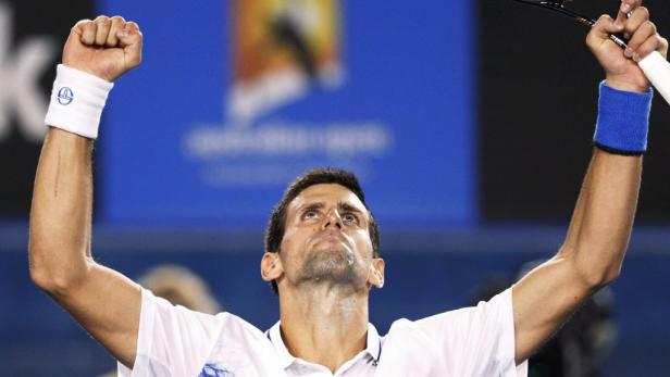 Djokovic komplettiert Melbourne-Halbfinale