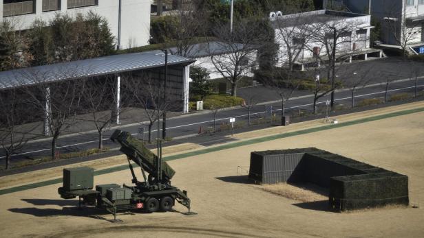Japans Armee in Alarmbereitschaft