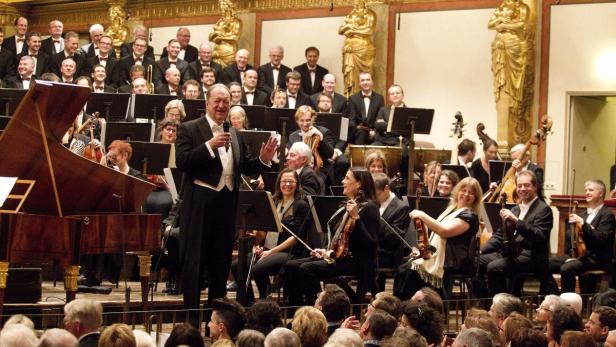 (c) Dieter Nagl/Musikverein - 29.11.2012 - Nikolaus Harnoncourt und der Concentus Musicus bei dem Konzert zur Feier zum 200. Geburtstag der Gesellschaft der Musikfreunde