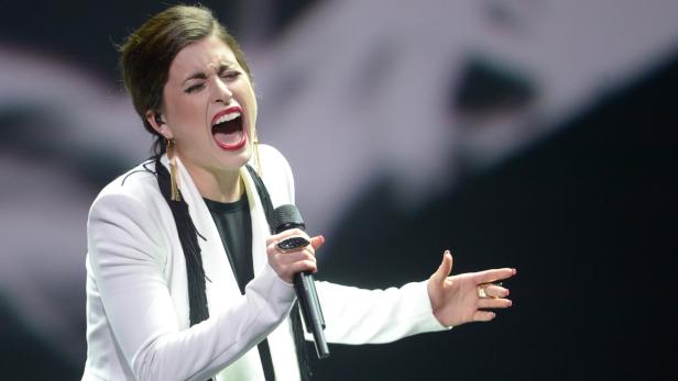 Die Sängerin Ann Sophie tritt am 05.03.2015 beim deutschen Vorentscheid &quot;Unser Song für Österreich&quot; für den Eurovision Song Contest 2015.