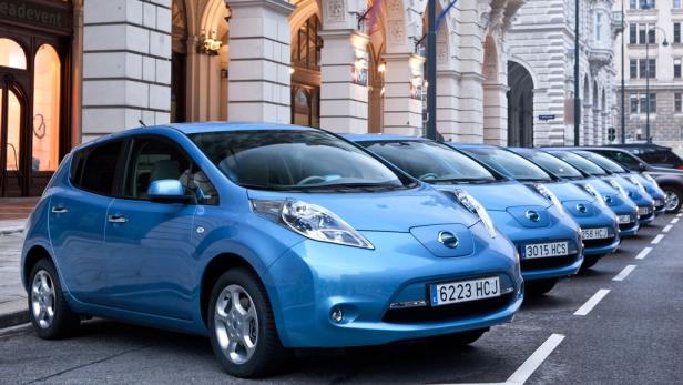 Nissan Leaf startet in Österreich