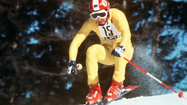 Franz Klammer fuhr am 5. Februar 1976 zum Olympiasieg.