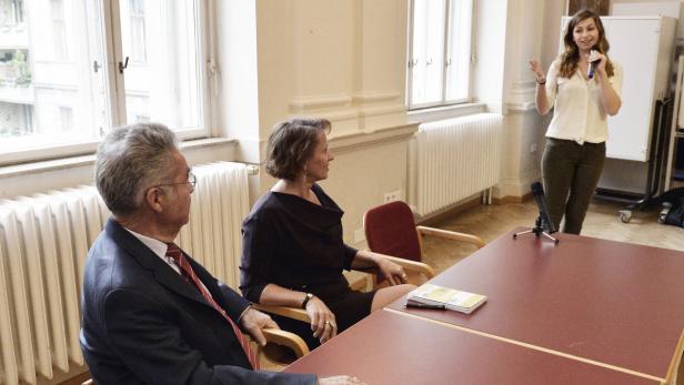 HBP Heinz Fischer im Gymnasium Zirkusgasse