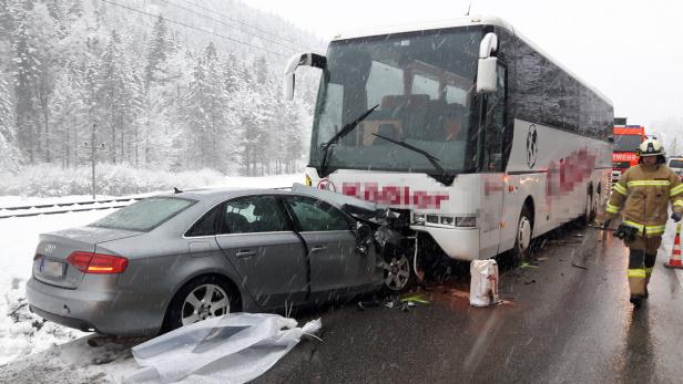 Der Zusammenstoß ereignete sich in Heiterwang in Tirol.