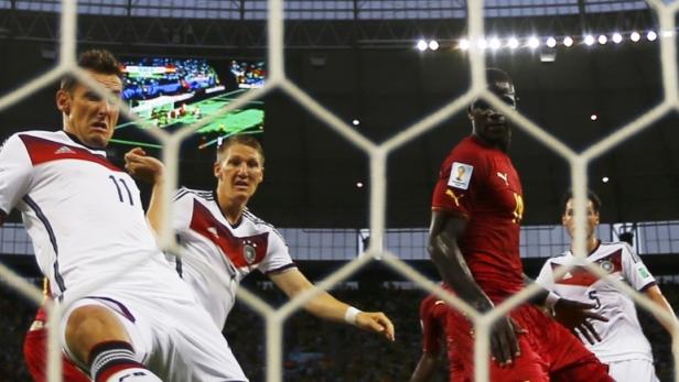 Miroslav Klose stand zwei Minuten nach seiner Einwechslung goldrichtig.