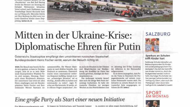 Formel-1-Rennen auf dem Red Bull Ring in Spielberg, Österreich.