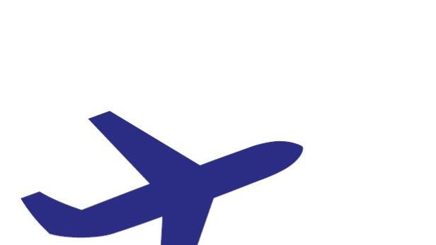 Das Cover des Geschäftsberichts 2013 der Flughafen Wien AG mit einem blauen Flugzeugsymbol.