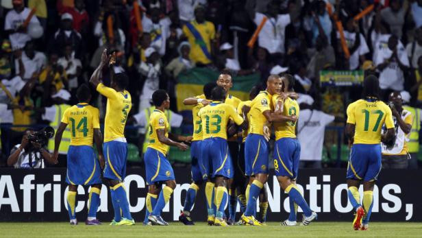 Afrika Cup: Gabun Gruppensieger
