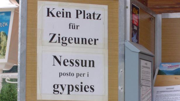 Dieses Schild sorgte 2005 in Osttirol für Aufregung