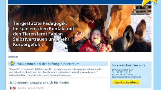 Ein Junge interagiert spielerisch mit Pferden und einem Esel im Rahmen der tiergestützten Pädagogik der Stiftung Kindertraum.