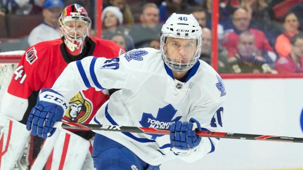 Michael Grabner musste mit Toronto eine schwere Niederlage in Ottawa einstecken.