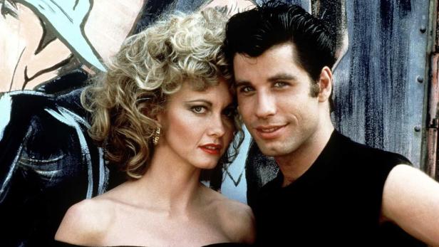 Olivia Newton-John und John Travolta in "Grease"