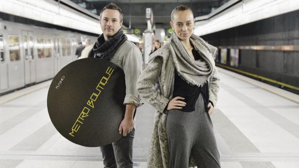 Fashionshow in der U-Bahn