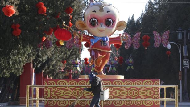 Das Neujahrsfest, oder auch Frühlingsfest genannt, ist der wichtigste Feiertag in China. Heuer begann das &quot;Jahr des Affen&quot; am 8. Februar und wird in Festlandchina und vielen südostasiatischen Ländern begangen.