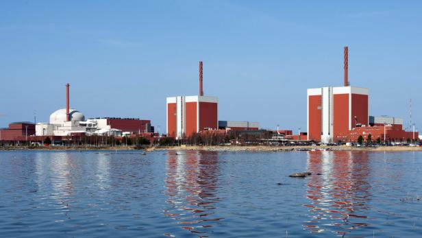 Atomkraftwerk in Olkiluoto, Finnland.