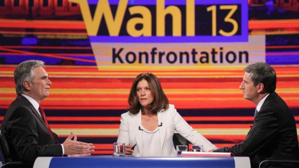 Wahl 13 NR-Wahl: 703.000 sahen Kanzlerduell