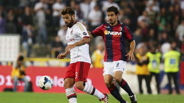 ITALY SOCCER SERIE A György Garics war der Sensation mit Bologna nahe.