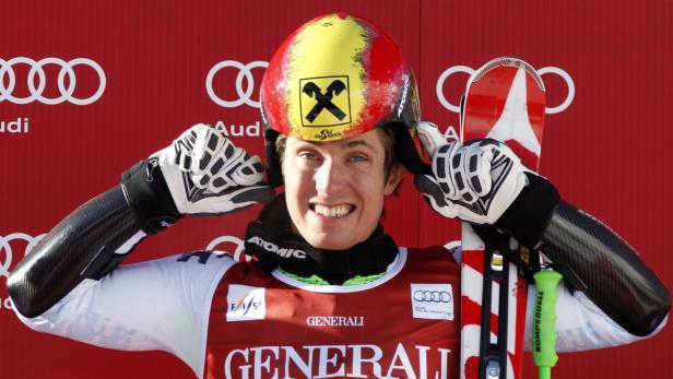Marcel Hirscher gewinnt zum ersten Mal in dieser Weltcup-Saison.