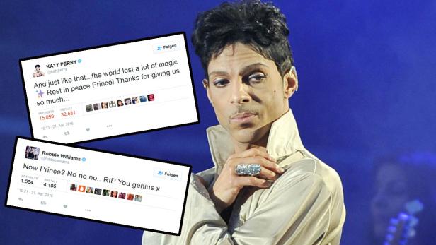 Stars trauern um Musikerlegende Prince.