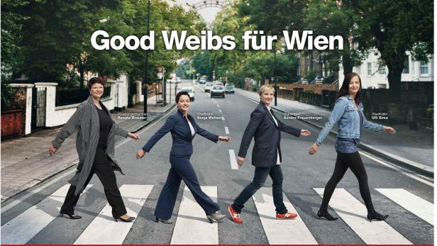 SPÖ setzt ihre "Good Weibs" in Szene