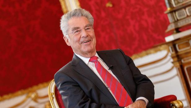 Noch ist er Präsident: Heinz Fischer.