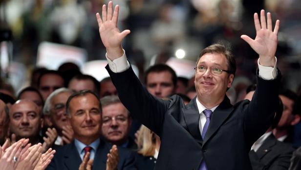 Vučićs SNS dominiert schon jetzt im Parlament - der Premier hofft aber auf witere Zuwächse.