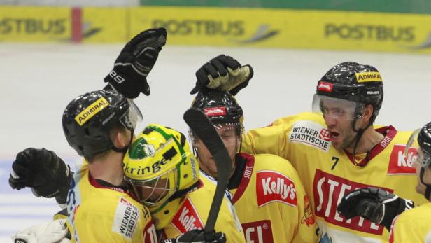 Die Vienna Capitals behalten gegen Red Bull Salzburg die Oberhand.