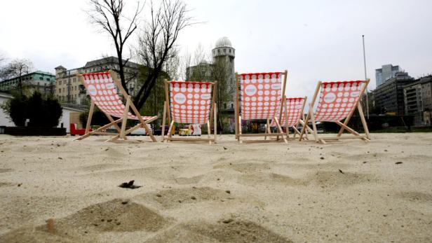 Strandbar Herrmann: Wien ist wieder am Sand