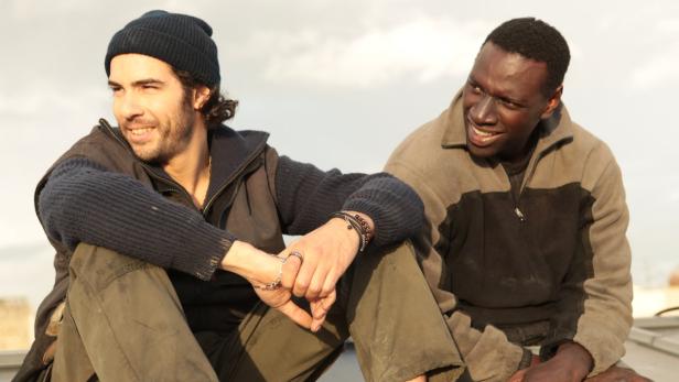 Mix aus Komödie und Tragödie: Der französische Publikumbsliebling Omar Sy (re.) mit Tahar Rahim.