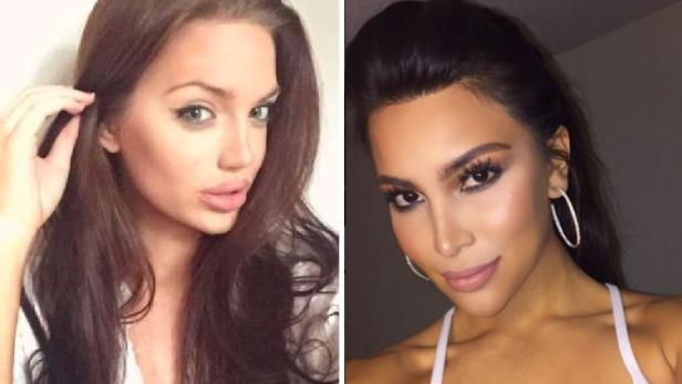 Nein, das sind nicht Angelina Jolie und Kim Kardashian. Diese Instagram-Beautys sehen den beiden nur verdammt ähnlich. Doch sie sind nicht die Einzigen, die durch ihre Ähnlichkeit mit Promis Berühmtheit erlangt haben.