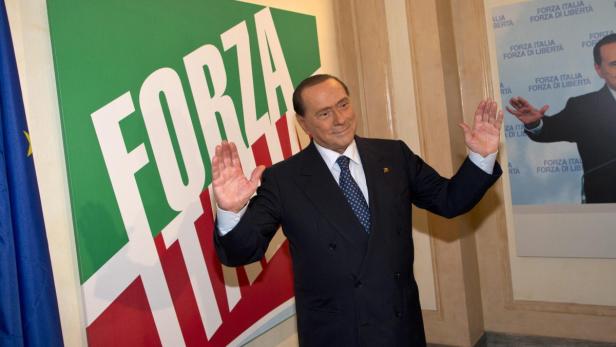 Silvio Berlusconi - jetzt wieder mit Forza Italia