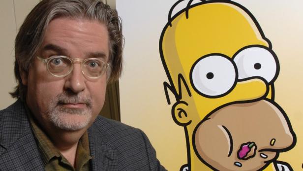 REUTERSMatt Groening, creator of "The Simpsons", poses for photographs while promoting "The Simpsons Movie" in Beverly Hills, California July 22, 2007. Picture taken July 22, 2007. REUTERS/Phil McCarten (UNITED STATES) Simpsons: Groening erhält Hollywood-Stern