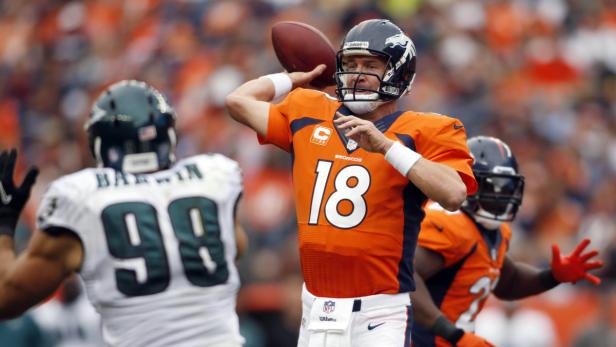 Manning hat seine Rekordjagd in der NFL fortgesetzt.