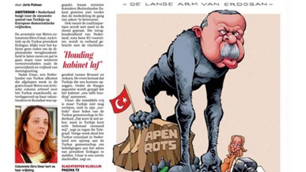 "De Telegraaf" zeigt Erdogan als Affen