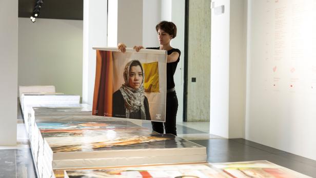 Paul Kranzlers Fotos der Projekte sind im Hauptraum ausgestellt