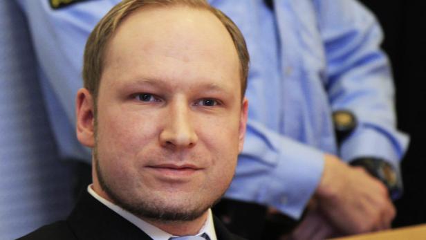 Ein Porträt von Anders Behring Breivik.