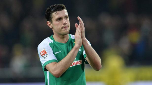 Zlatko Junuzovic kämpft mit Werder gegen den drohenden Abstieg.