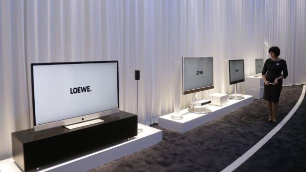 Flatscreen von Loewe auf der IFA in Berlin.