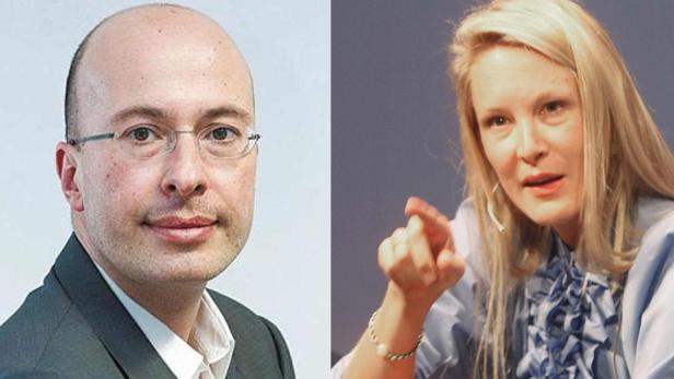 Ein Mann mit Brille und eine Frau mit blonden Haaren sind im Porträt zu sehen.