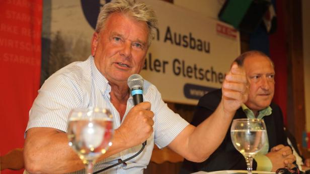 Unternehmer Hans Peter Haselsteiner gegen Grünen-Chef Rolf Holub