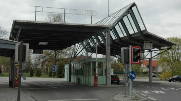 Ein Blick auf den ehemaligen Grenzübergang Gmünd-Grametten.