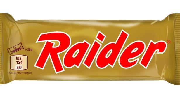 Raider ersetzt Twix, sonst ändert sich nix