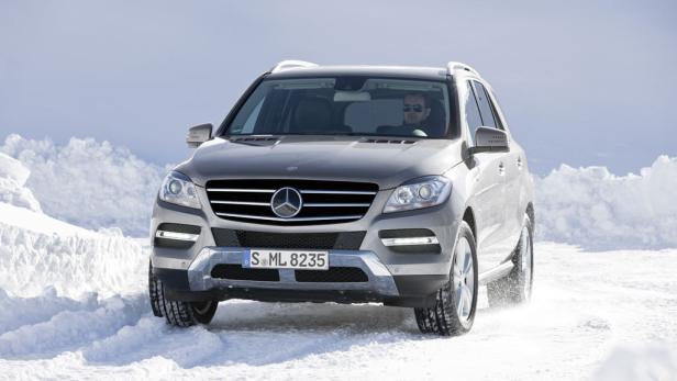 Mercedes ML 350: Locker und leicht