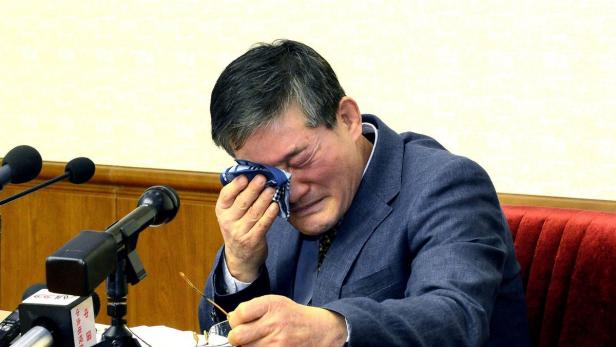 Kim Dong Chul nach der Urteilsverkündung.