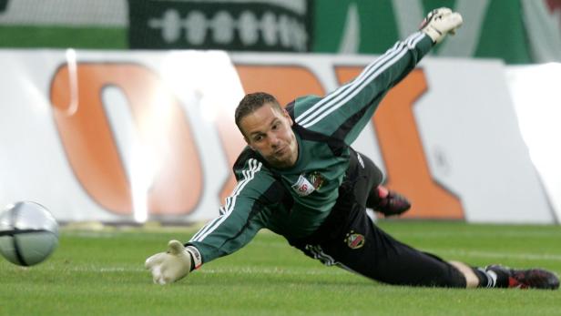 Fussballbundesliga Rapid gegen Mattersburg