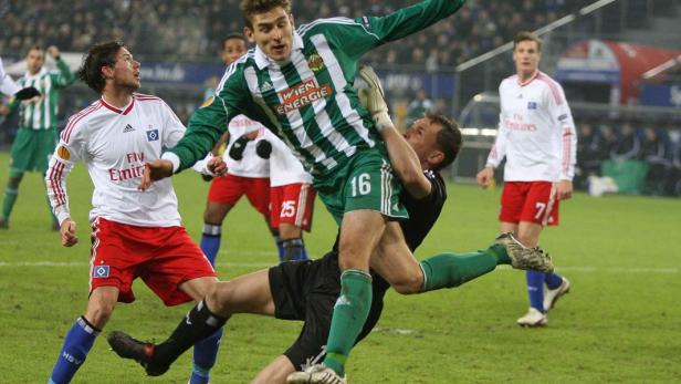 Fussball HSV Hamburger SV - SK Rapid Wien