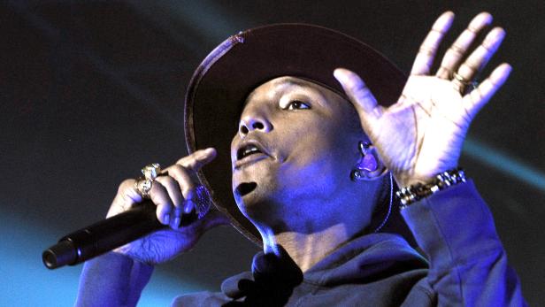 Pharrell Williams in Wien: Keine Rampensau