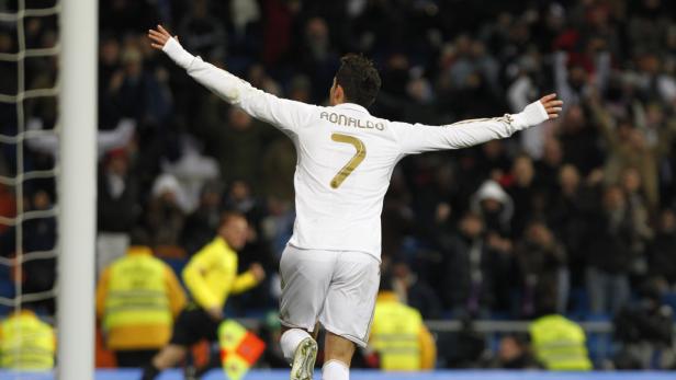 Cristiano Ronaldo jubelt.